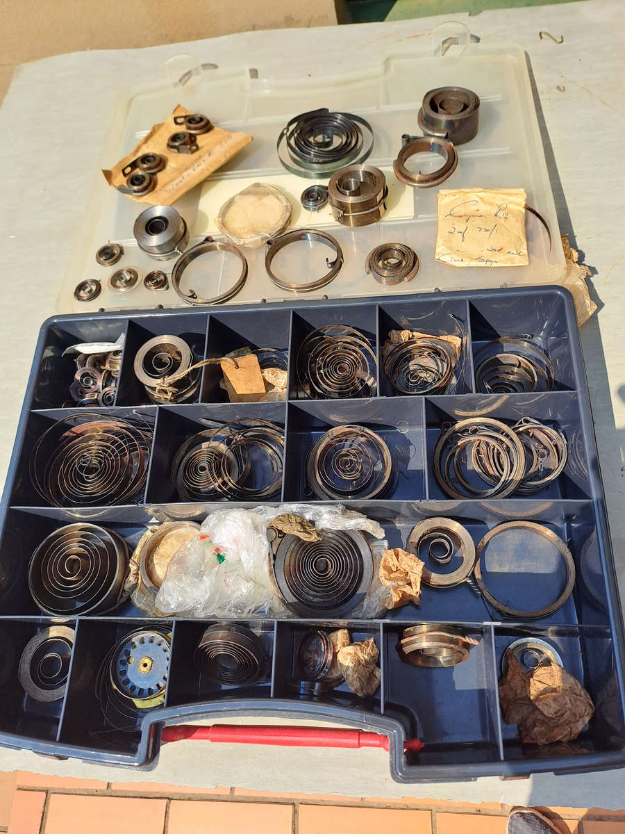 Clock springs assortment as per pictures