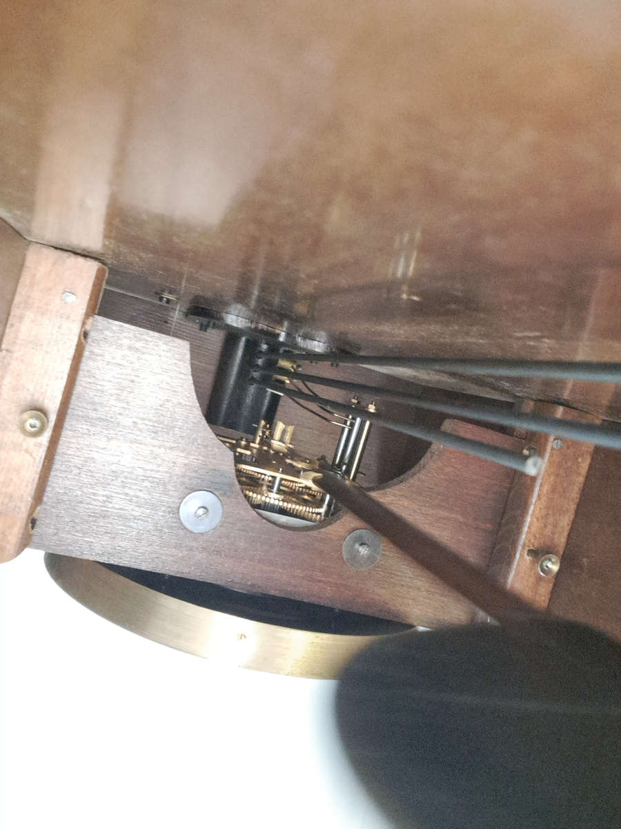 Vintage Keinzle wall clock working