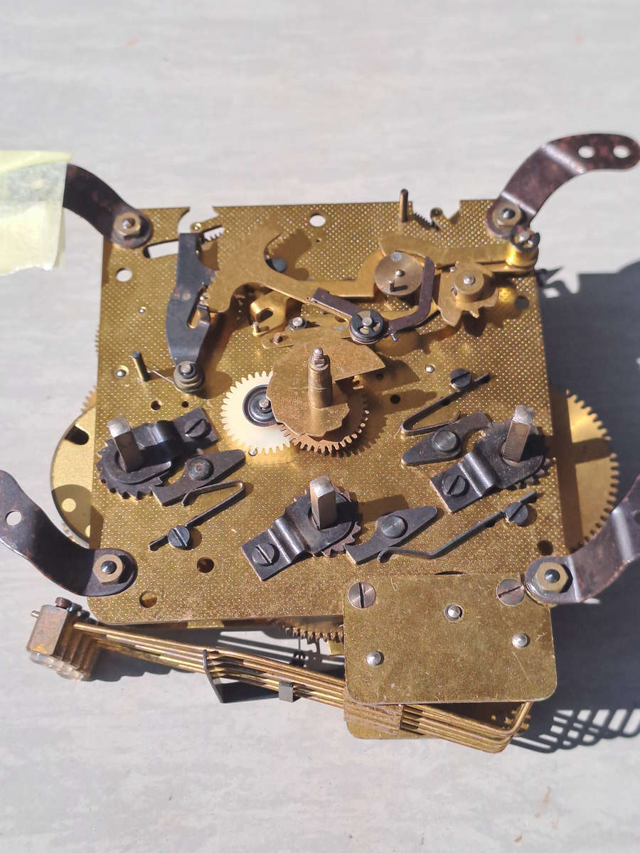 FHS clock movement mantle clock 5 gong