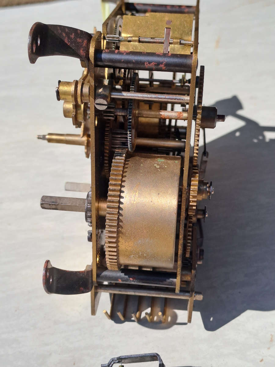 FHS clock movement mantle clock 5 gong