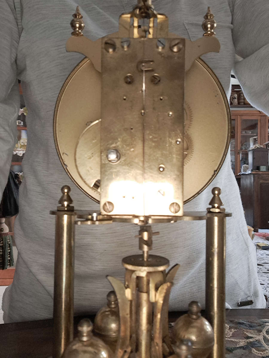 German Anniversary clock working