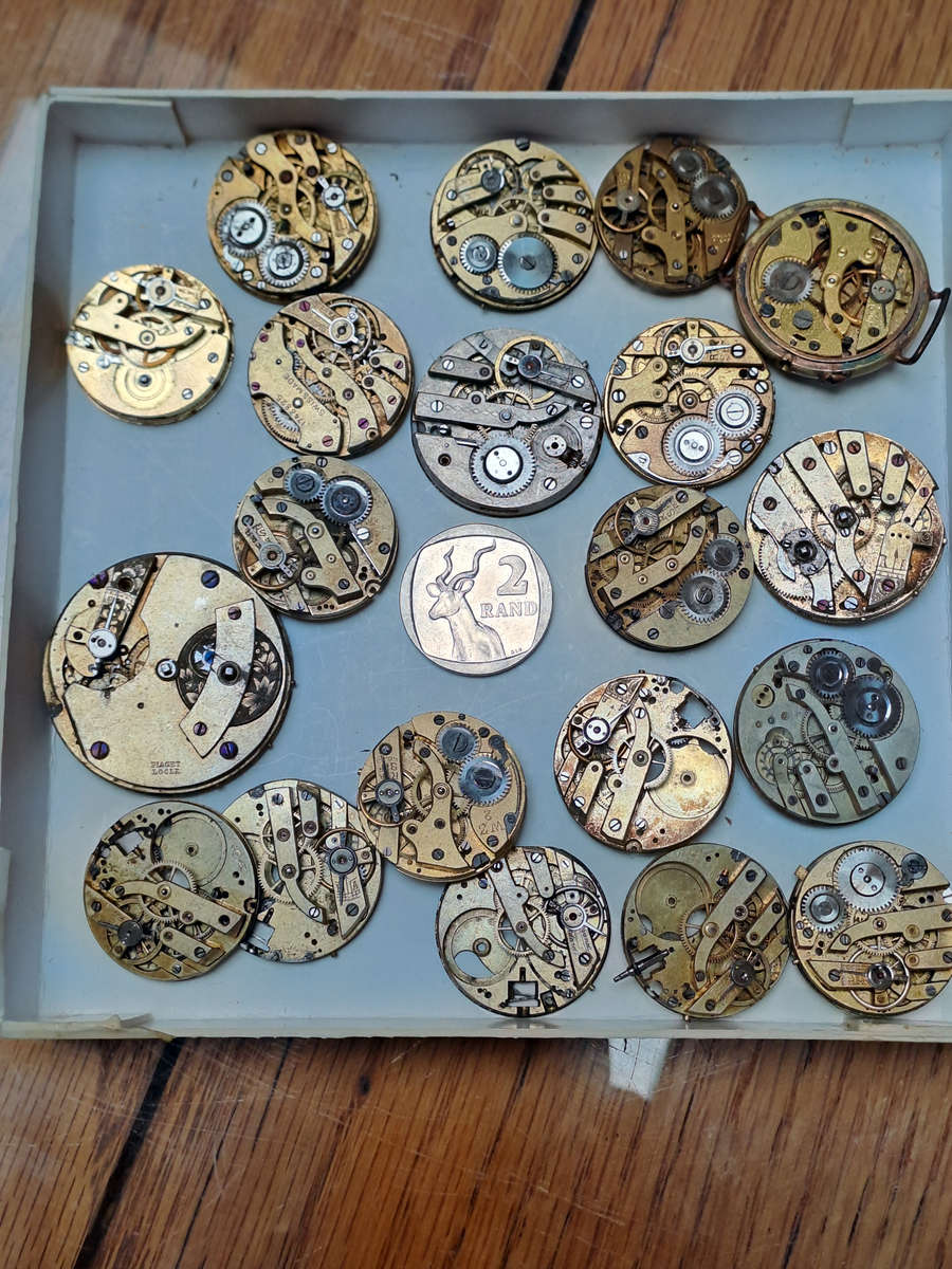 For spares or repairs vintage watch movements