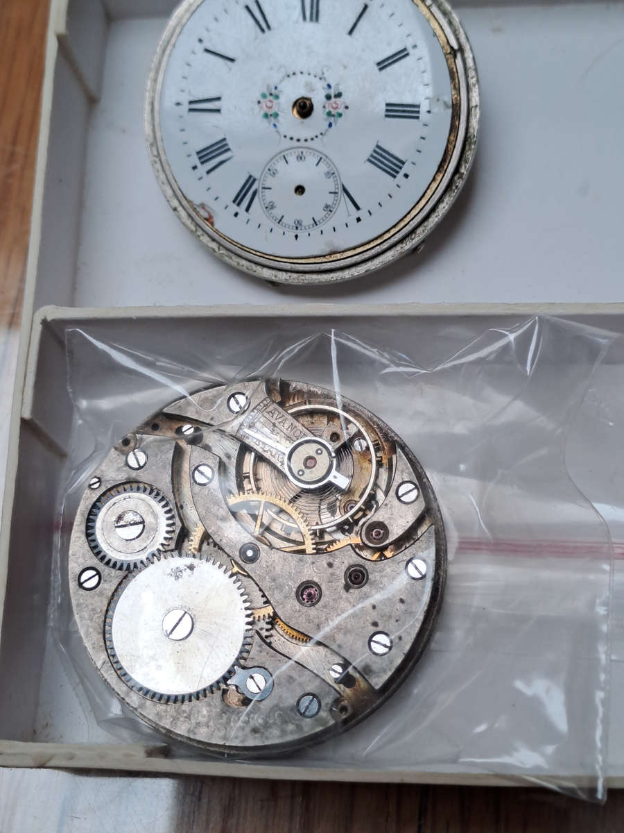 For spares or repairs vintage pocket watches and spares  movements