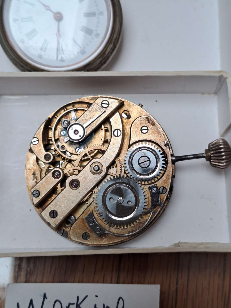 For spares or repairs vintage pocket watches and spares  movements