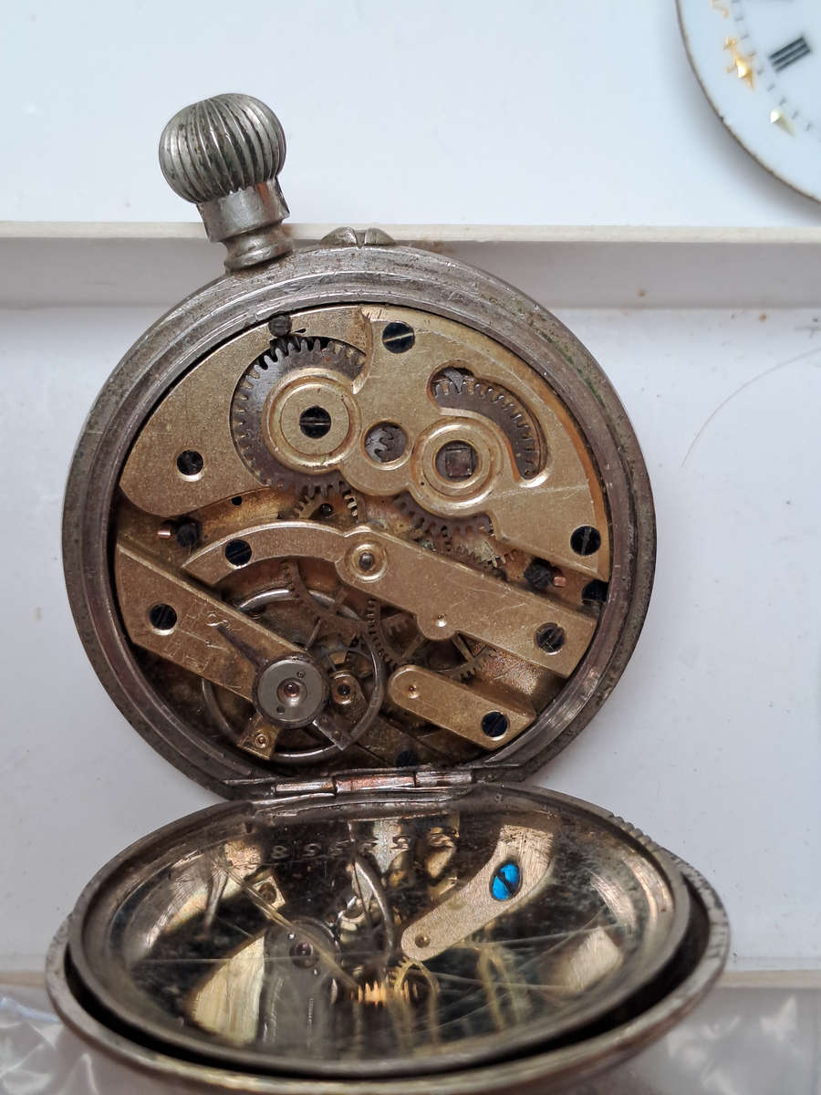 For spares or repairs vintage pocket watches and spares  movements