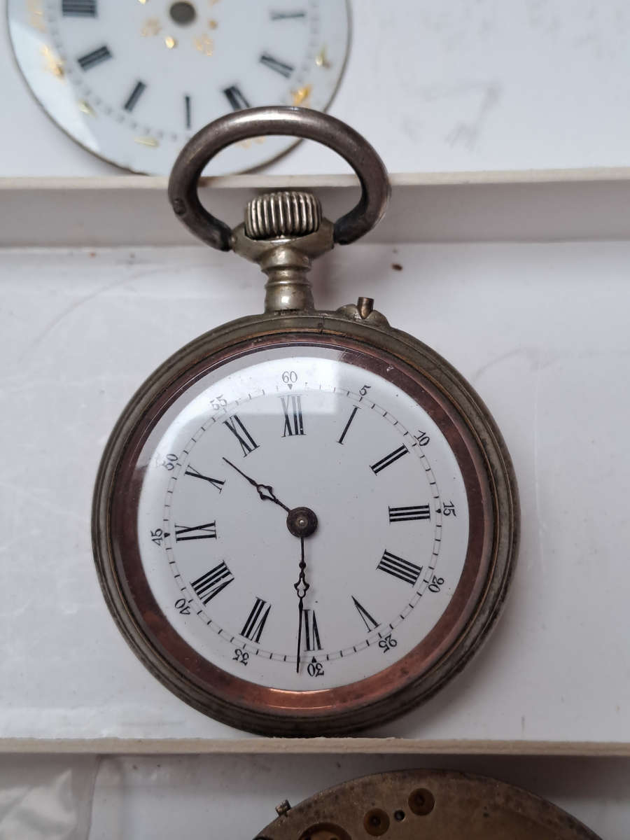 For spares or repairs vintage pocket watches and spares  movements