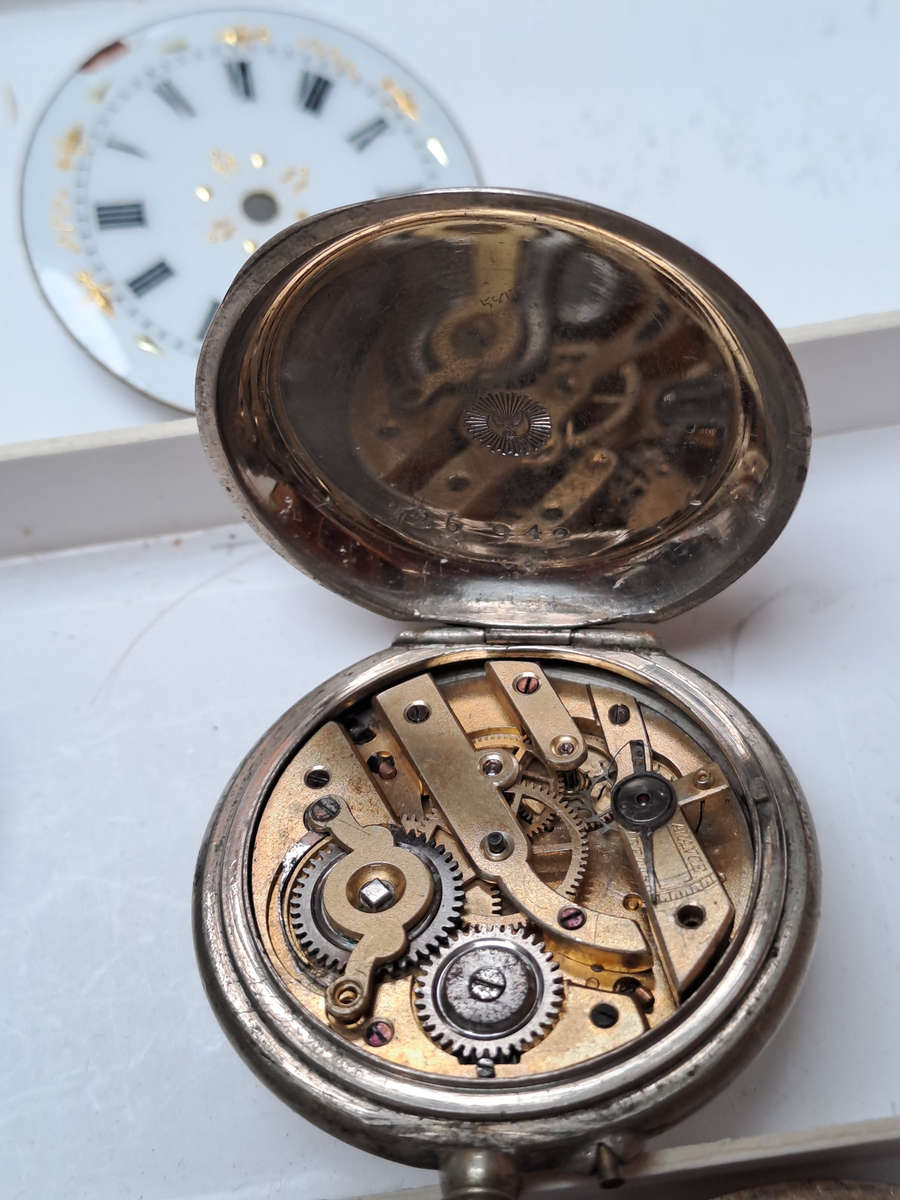 For spares or repairs vintage pocket watches and spares  movements