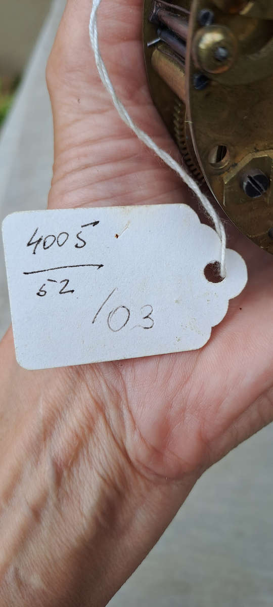 Japy Feres clock movement French