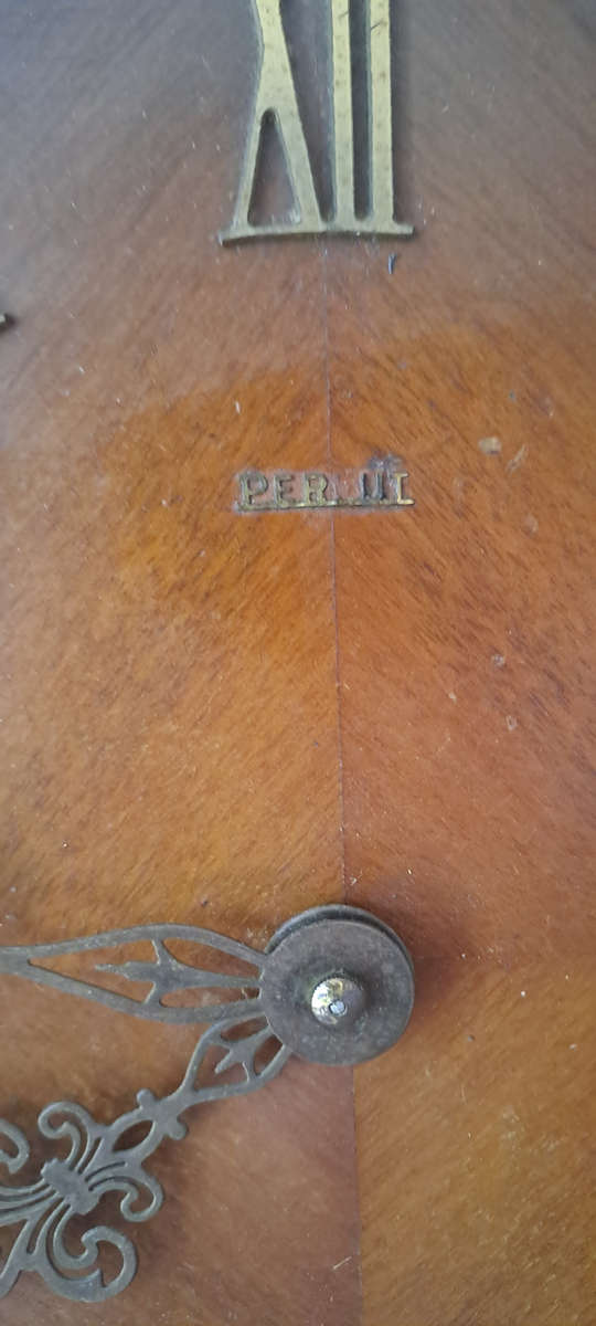 Vintage German wall clock