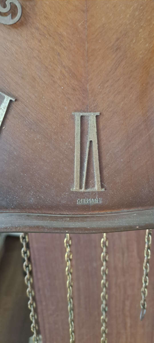 Vintage German wall clock