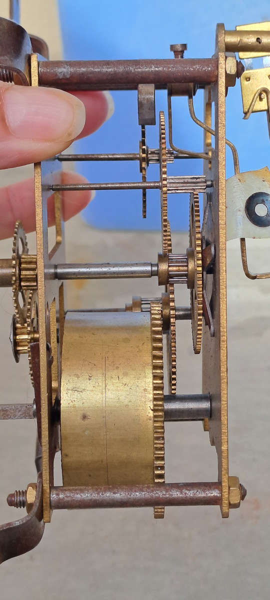 clock movement made in England