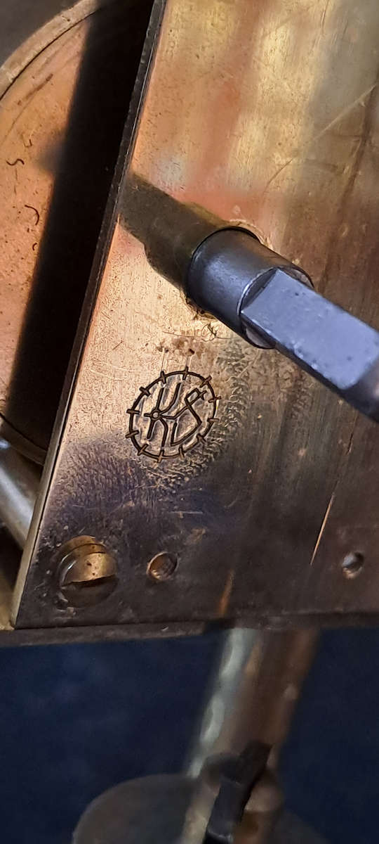 German Anniversary clock complete