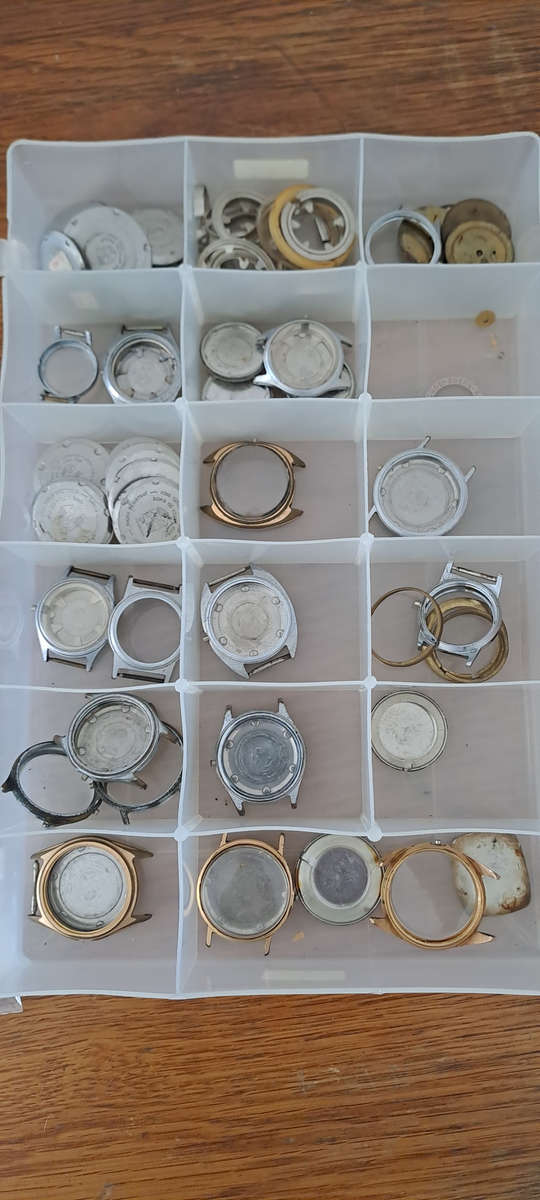 Vintage Oris watch casings