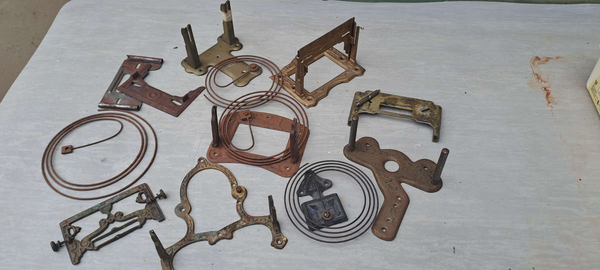 various wall clock movement brackets