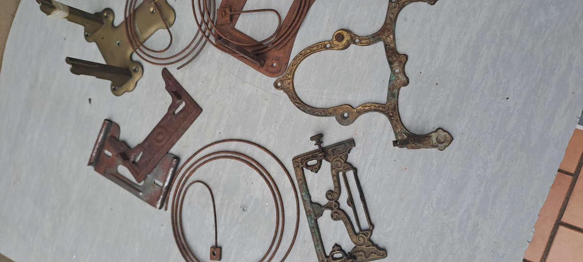 various wall clock movement brackets