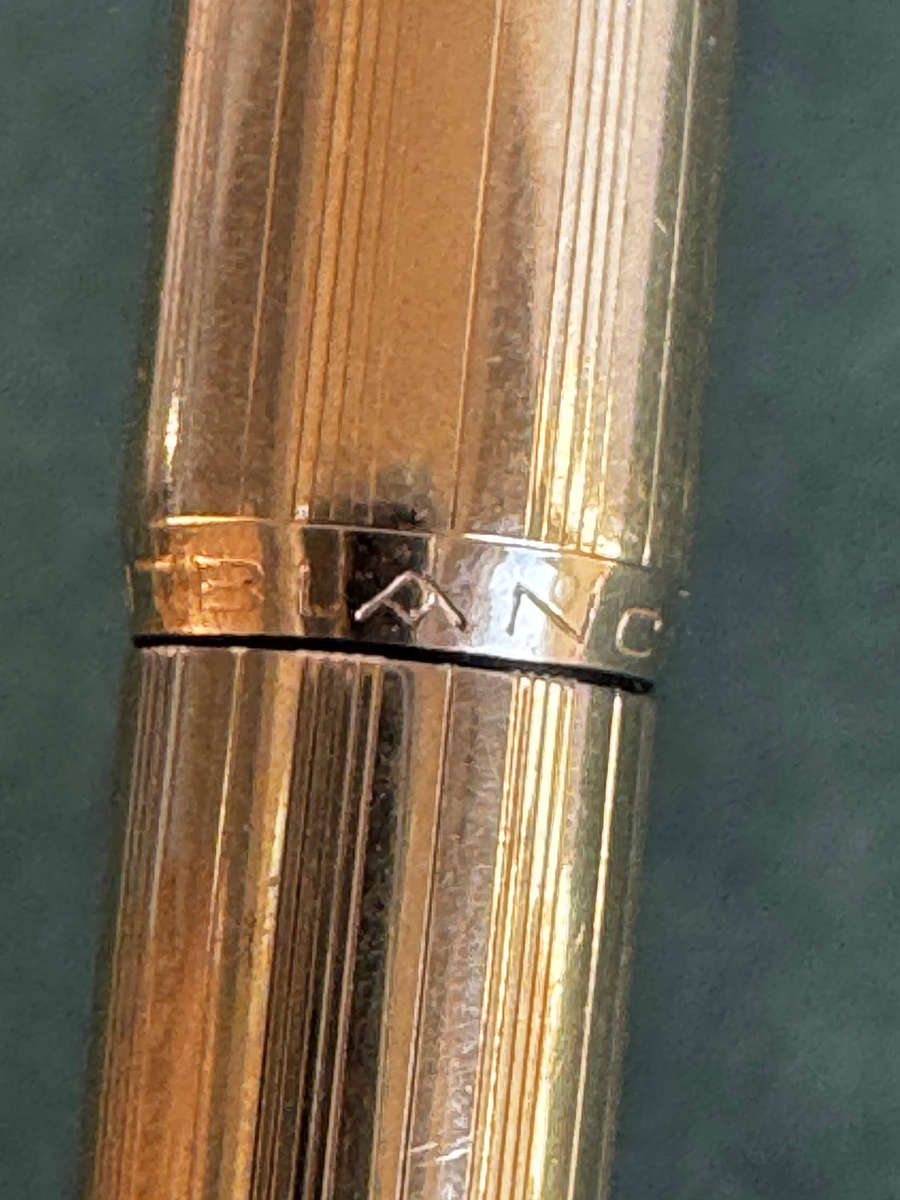 Montblanc Vintage 1960s Rolled Gold Ballpoint Pen