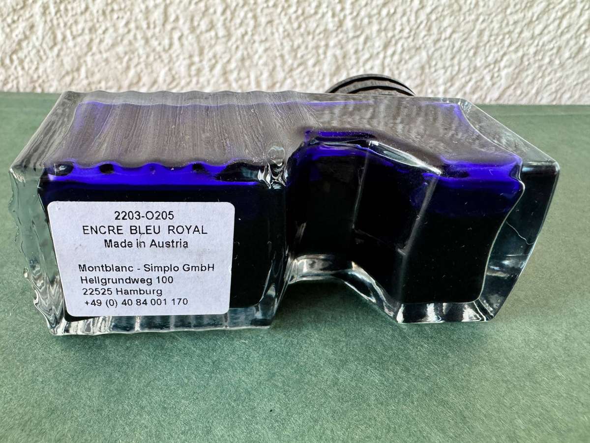 Montblanc Royal Blue Ink