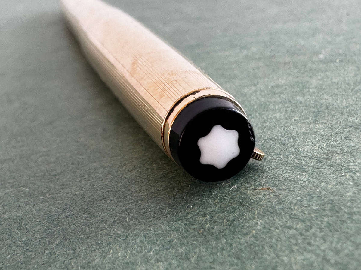 Montblanc Vintage 1960s Rolled Gold Ballpoint Pen