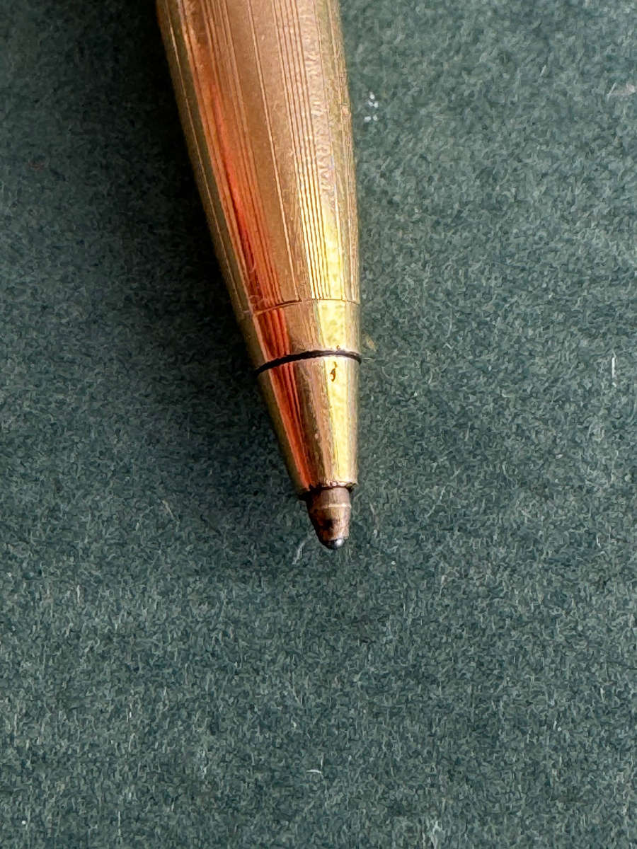 Montblanc Vintage 1960s Rolled Gold Ballpoint Pen