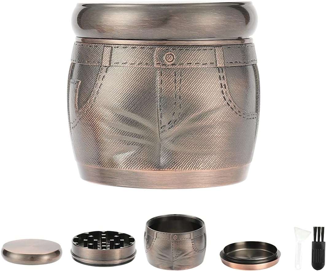 4 Pieces Jeans Shaped Herb Grinder