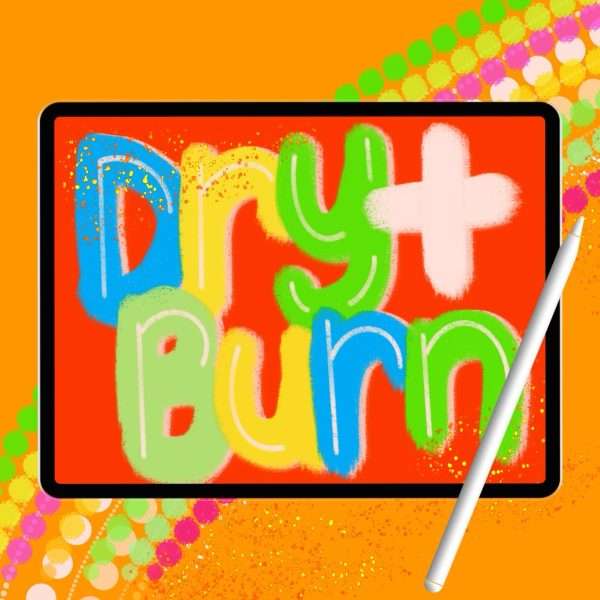 Calligraphy Markers Lettering | 14 Procreate Brushes
