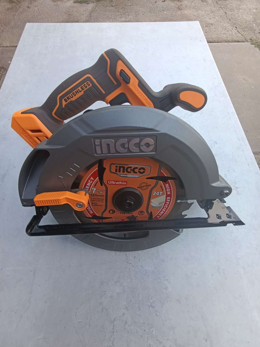 INGCO cordless circular saw 185mm 20v BOXED