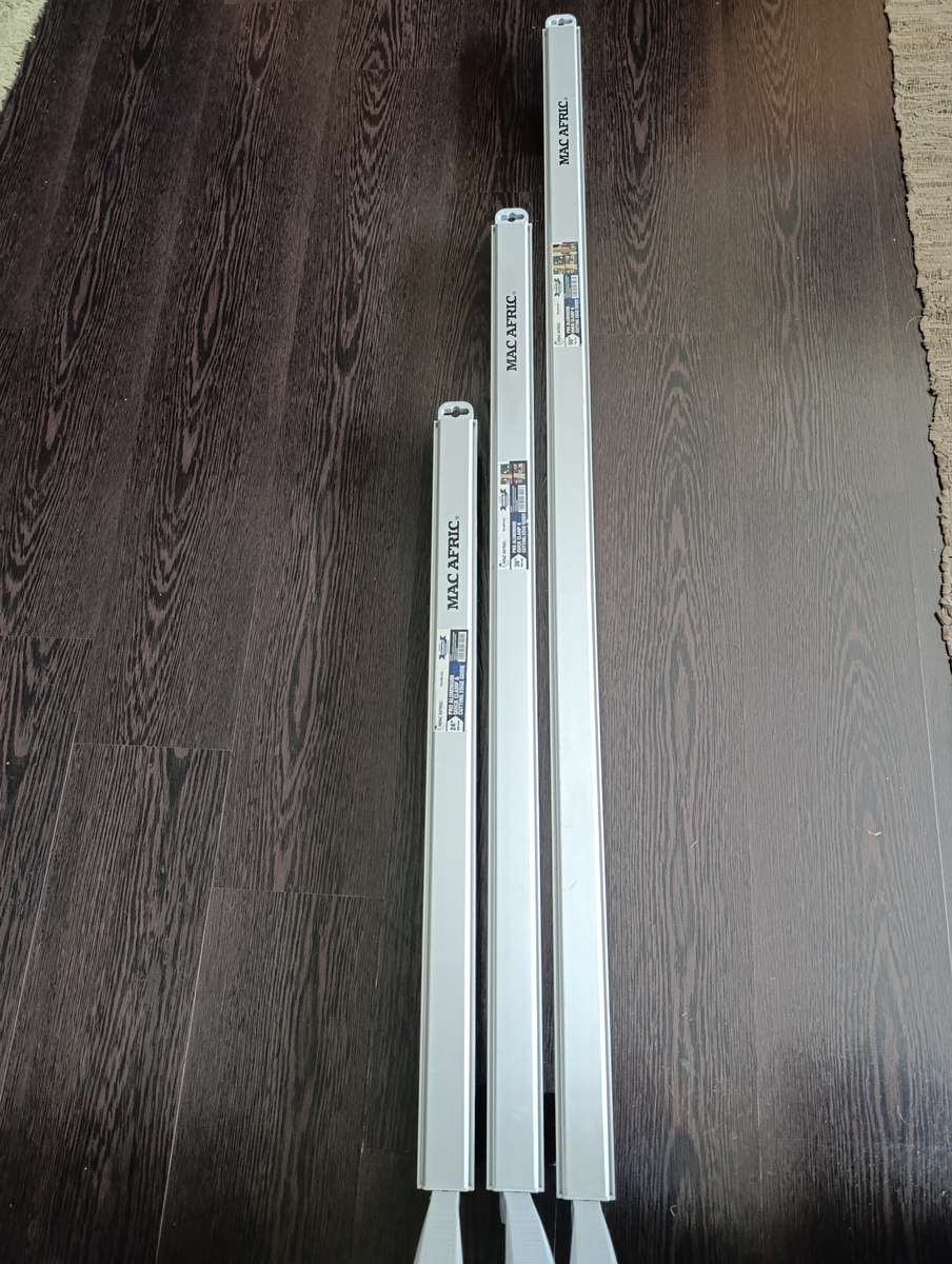 3 x Professional Aluminium Quick Clamp & Cutting Edge Guide - 600 mm /900mm/1250mm