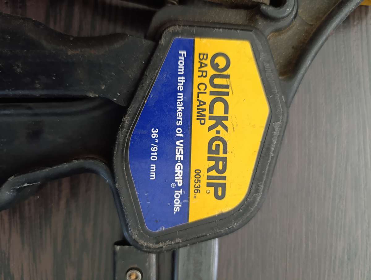 4X QUICK GRIP 36"/910mm BAR CLAMPS