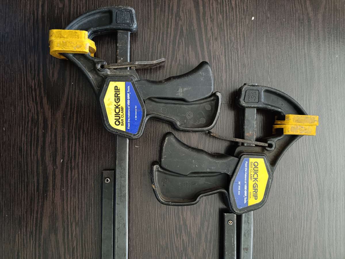 4X QUICK GRIP 36"/910mm BAR CLAMPS