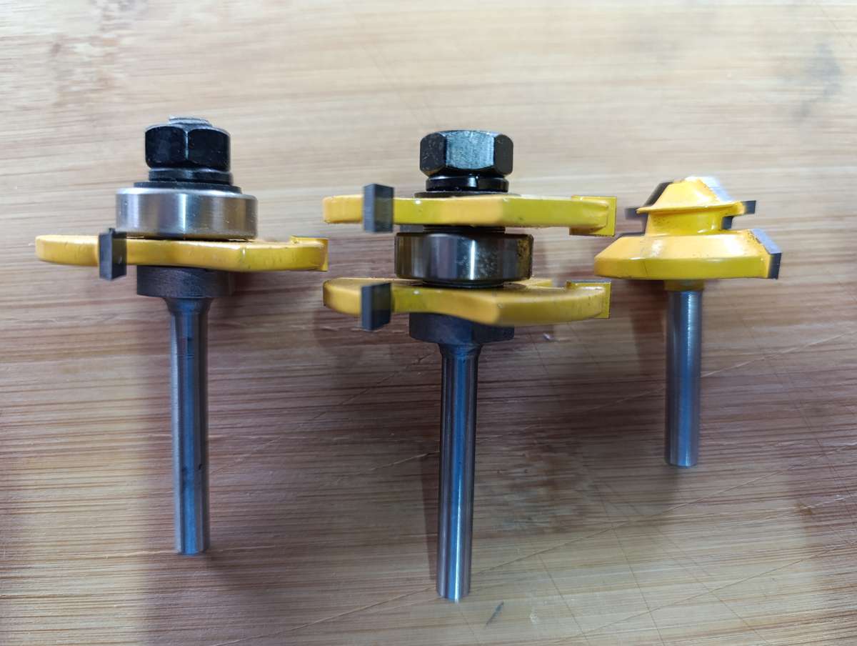 6x Router Bits