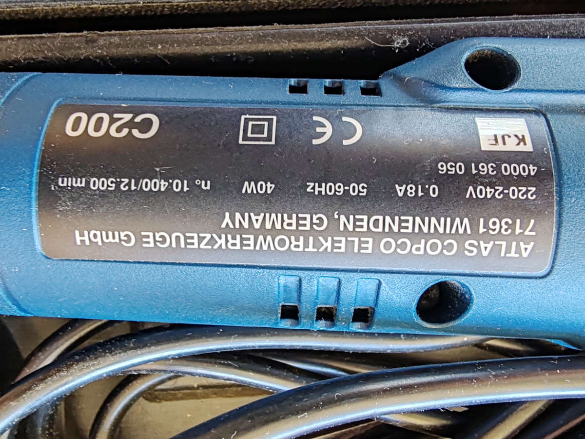 Aeg C200 40w 2 Speed Detail Carver