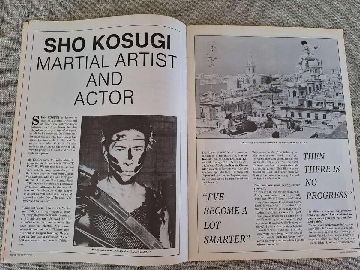Martial Arts South Africa Magazine - First Issue Feb/Mar 1989