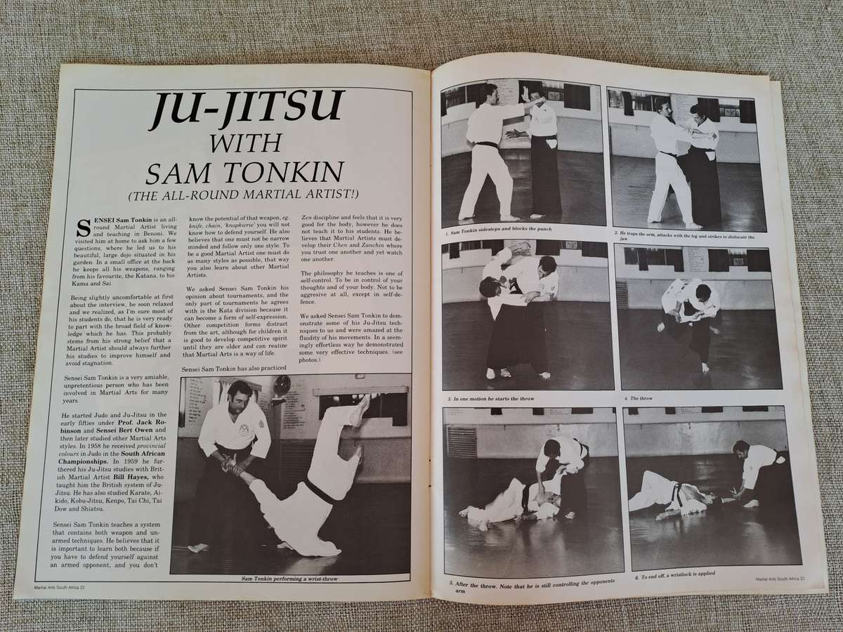 Martial Arts South Africa Magazine - First Issue Feb/Mar 1989