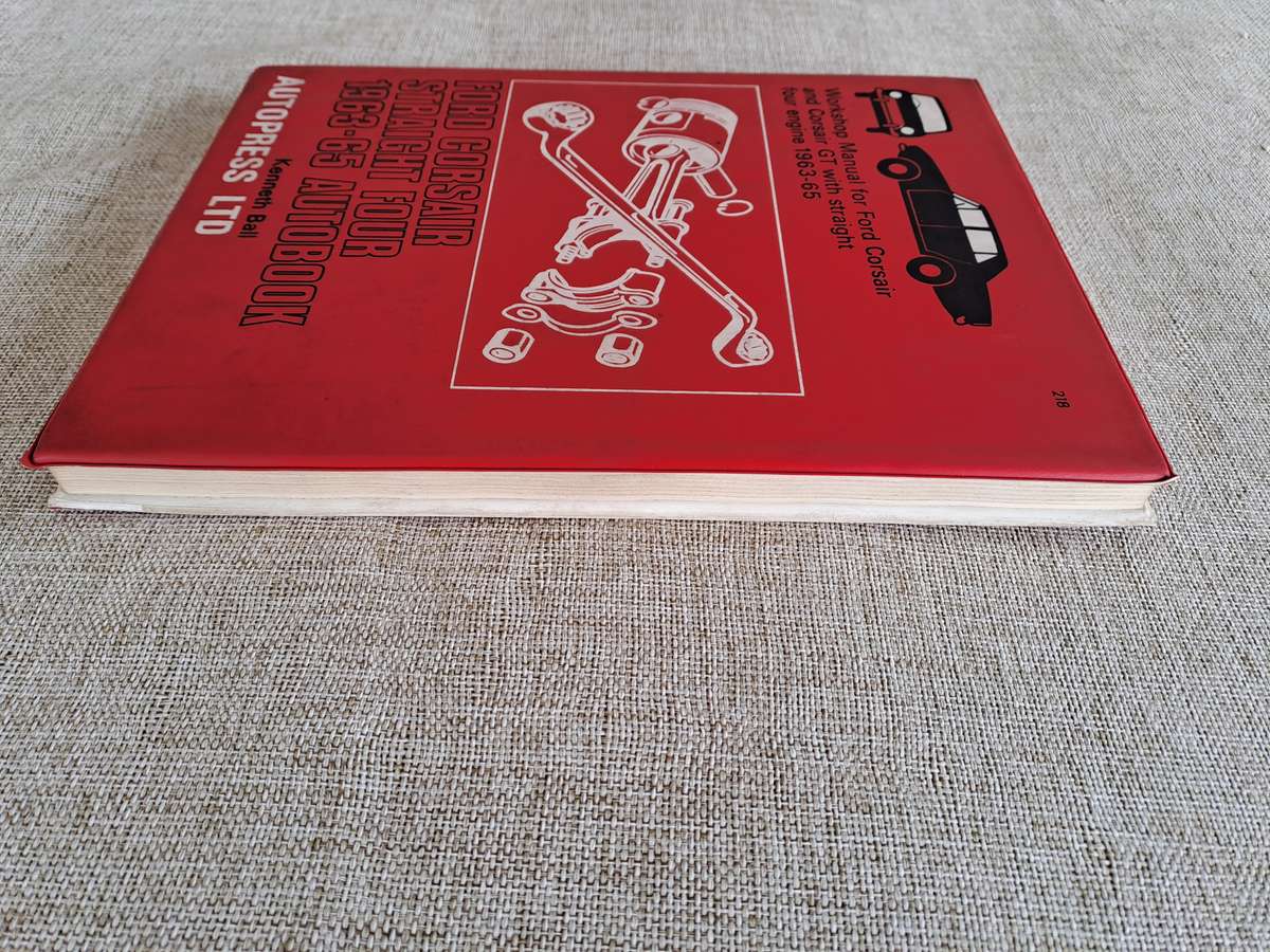 Ford Corsair Straight Four 1963 to 1965 Workshop Manual - Autopress