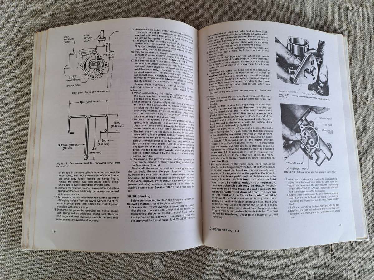 Ford Corsair Straight Four 1963 to 1965 Workshop Manual - Autopress