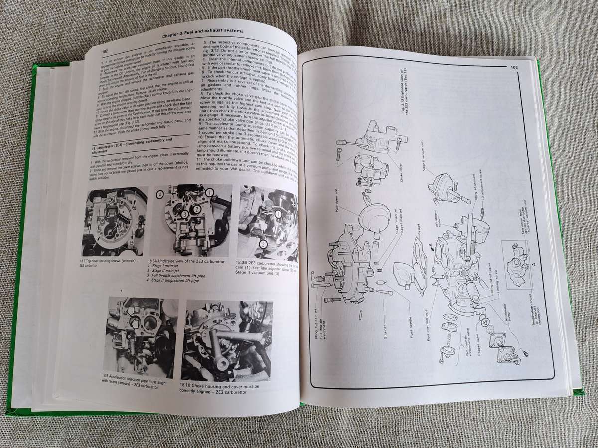 VW (petrol) Golf & Jetta, 1984-1985  Owners Workshop Manual - Haynes