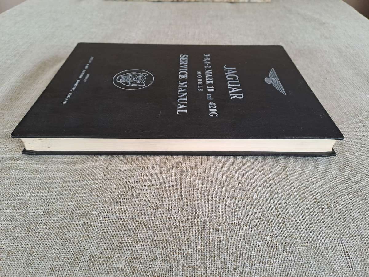 Jaguar 3.8, 4.2 Mark 10 and 420G Models Service Manual