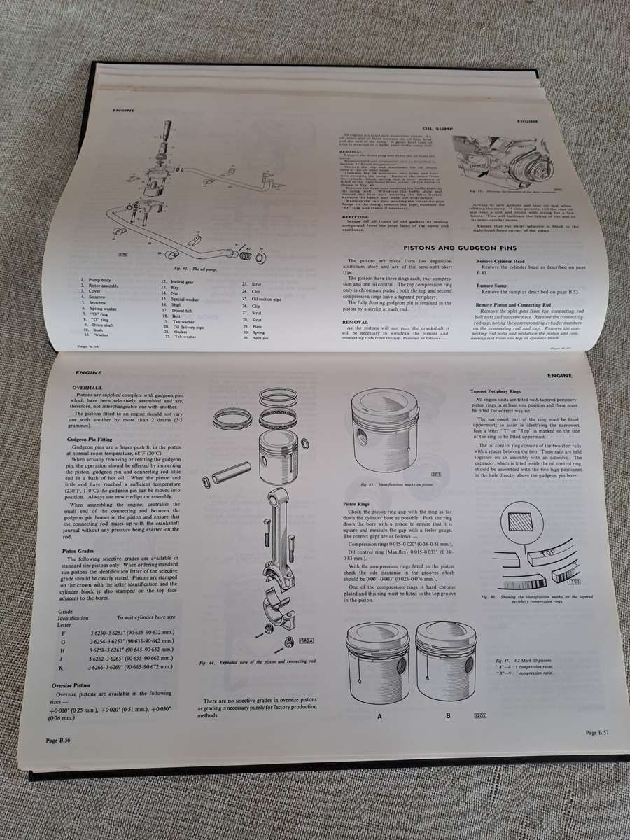 Jaguar 3.8, 4.2 Mark 10 and 420G Models Service Manual