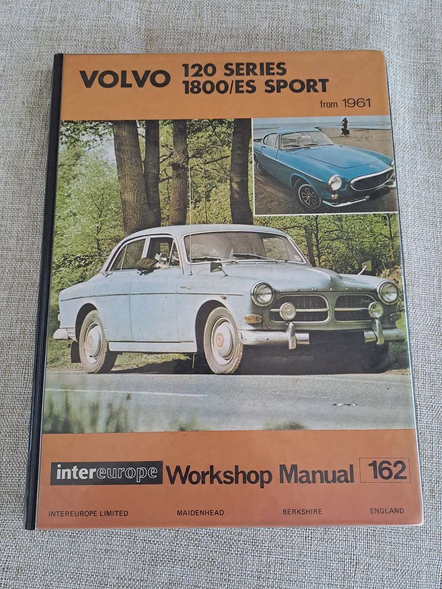 Volvo 120 Series, 1800/ES Sport Workshop Manual 1961 - Intereurope