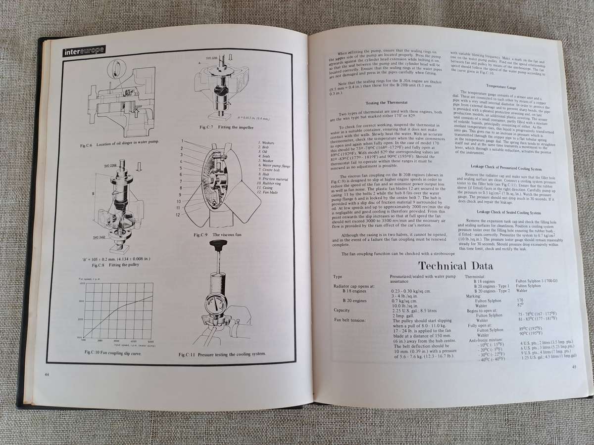 Volvo 120 Series, 1800/ES Sport Workshop Manual 1961 - Intereurope