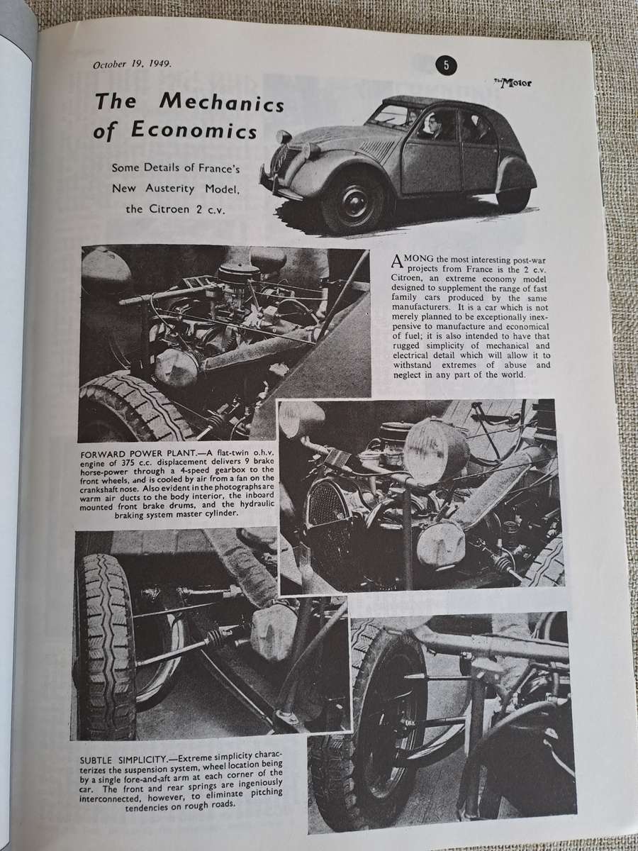 Citroen 2CV 1948-1988 Brooklands Road Test Book - R.M. Clarke