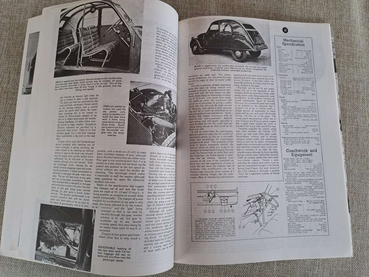 Citroen 2CV 1948-1988 Brooklands Road Test Book - R.M. Clarke