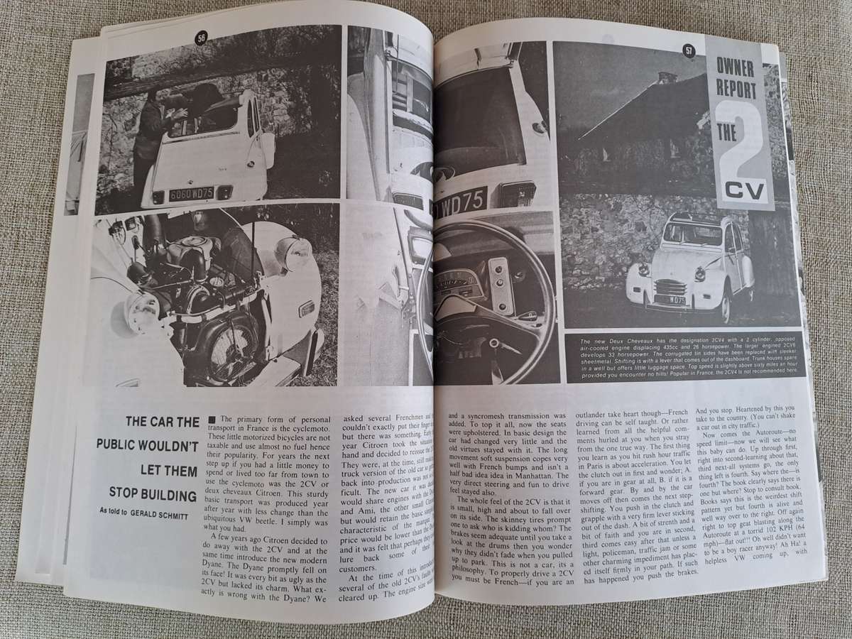 Citroen 2CV 1948-1988 Brooklands Road Test Book - R.M. Clarke