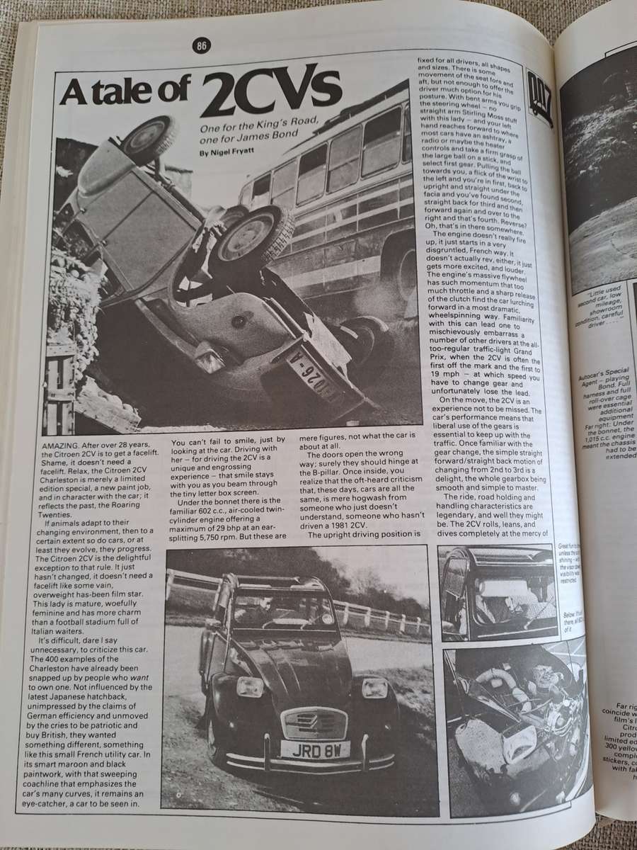 Citroen 2CV 1948-1988 Brooklands Road Test Book - R.M. Clarke