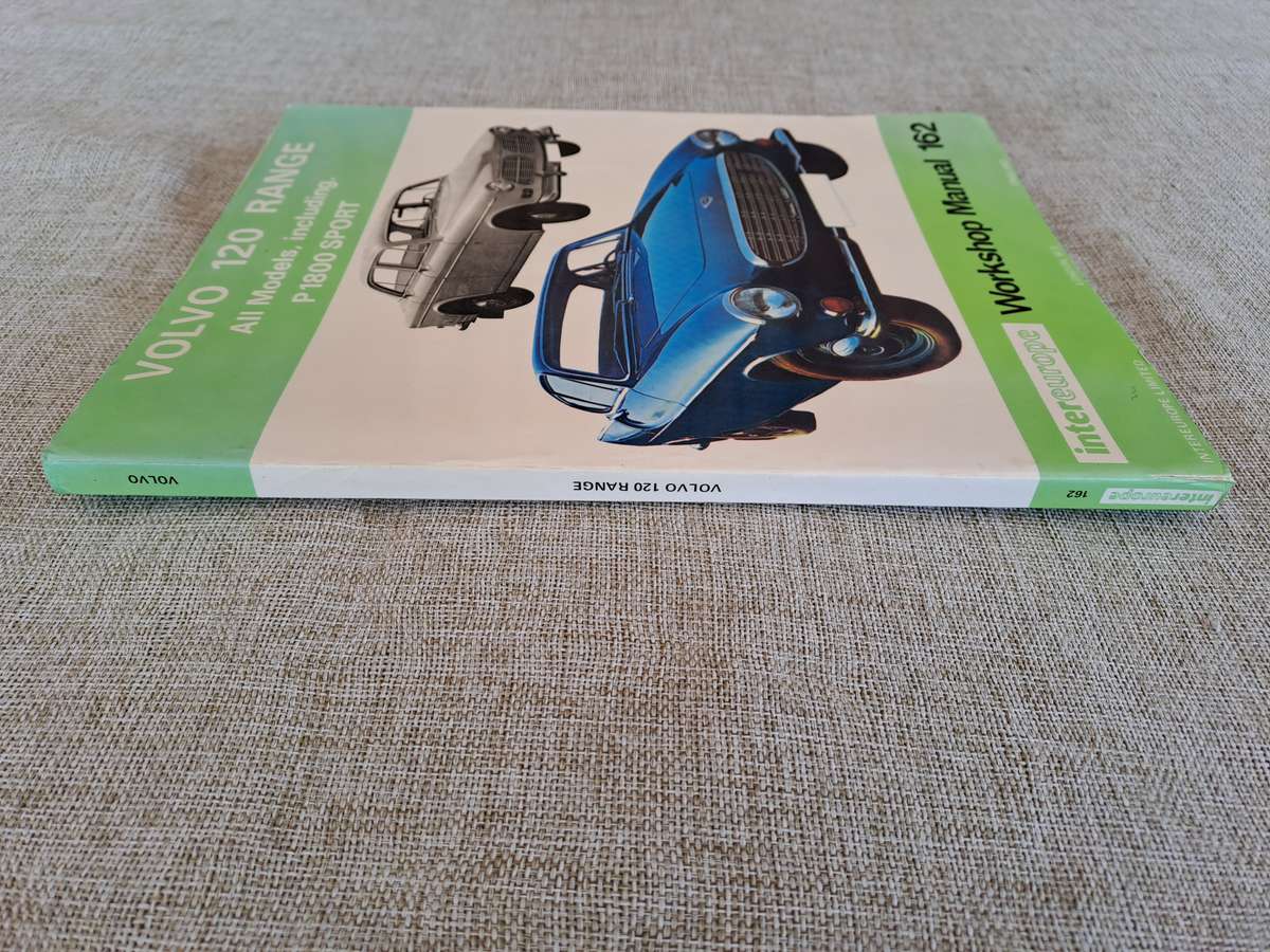 Volvo 120 Range All models including P1800 Sport Workshop Manual - Intereurope