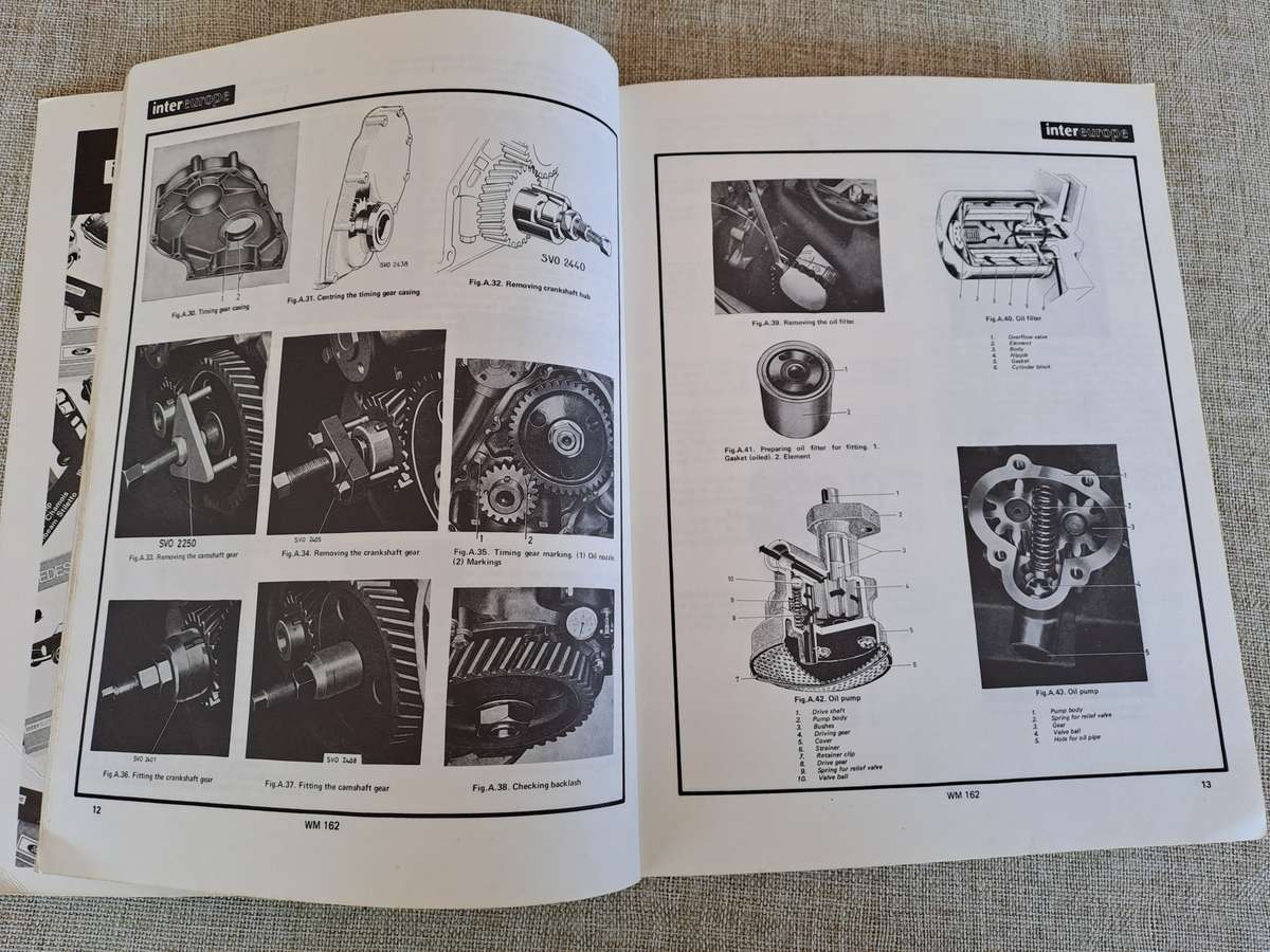 Volvo 120 Range All models including P1800 Sport Workshop Manual - Intereurope