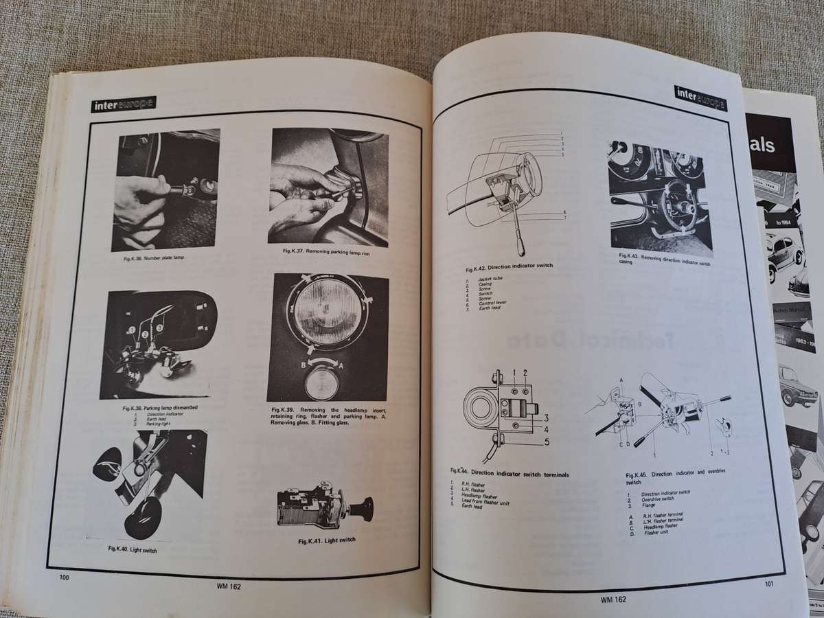 Volvo 120 Range All models including P1800 Sport Workshop Manual - Intereurope