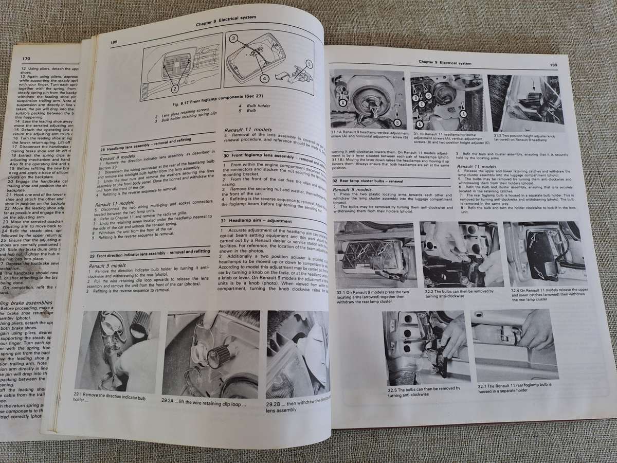 Renault 9 & 11 - 1982 to 1984 Owners Workshop Manual - Haynes