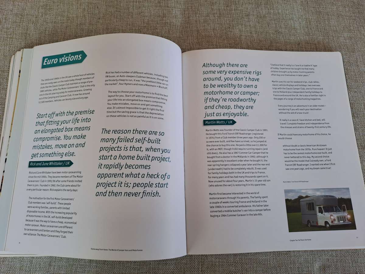 Home Away From Home: The World of Camper Vans and Motorhomes