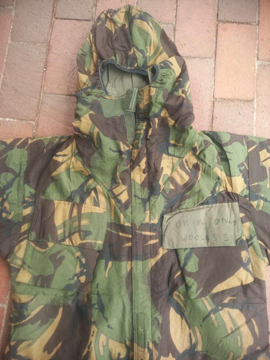 British DPM Smock NBC / protective suit (Nuclear/Biological/Chemical warfare suit)